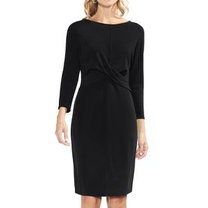 Vince Camuto body con Black Crossover dress